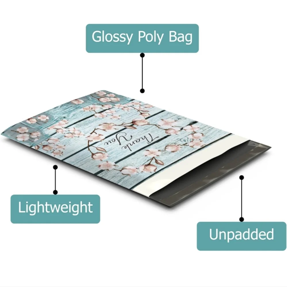 15 ct Cotton 10x13 polymailers